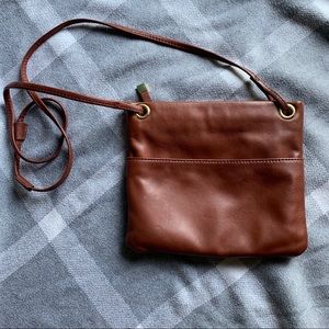Brown crossbody bag